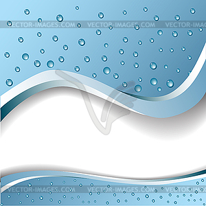 Background of drops.  - vector clip art
