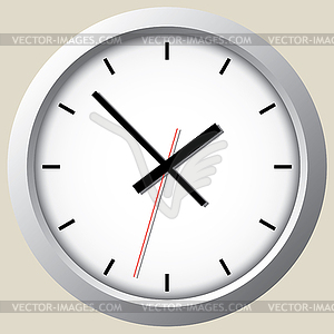 Wall clock. . Seamless - vector clip art