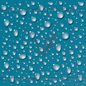 Background of drops.  - vector clip art