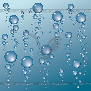 Background of drops.  - vector image