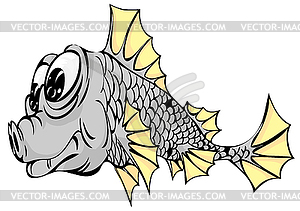 Small fish - royalty-free vector image