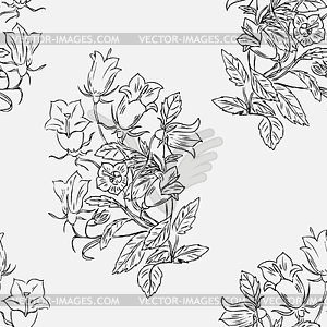 Design floral element. . Seamless - vector clip art
