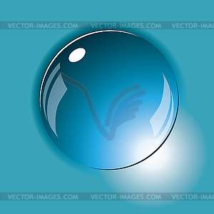 Background of drops.  - royalty-free vector clipart