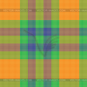 Color fabric plaid. Seamless  - vector clip art