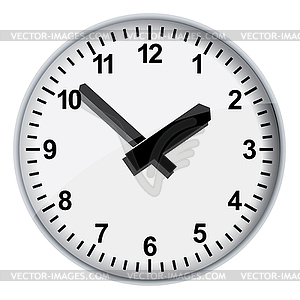 Wall clock.  - vector clipart / vector image