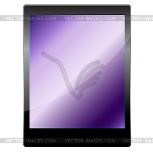 Tablet computer.  - vector clipart / vector image