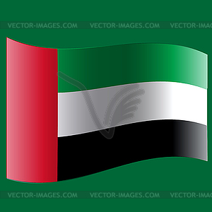 Flag of country - color vector clipart