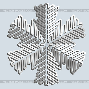 Snowflakes.  - vector image