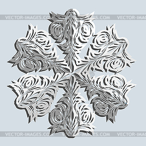 Snowflakes.  - vector clipart