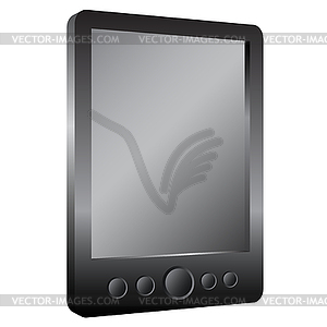 Computer tablet.  - vector EPS clipart