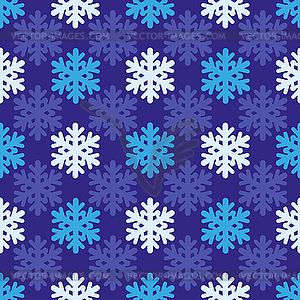 Christmas background. Snowflakes - vector clipart