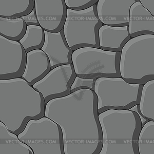 Stone background. Seamless texture - vector clipart