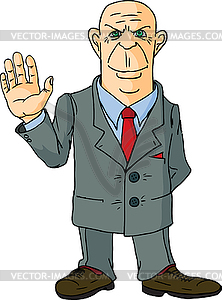 Office worker - vector EPS clipart