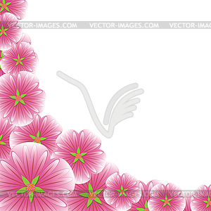 Decoration element. Floral style - vector image