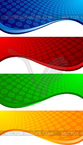 Vector colorful banners - vector image