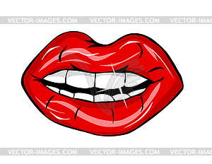 Lips - vector image