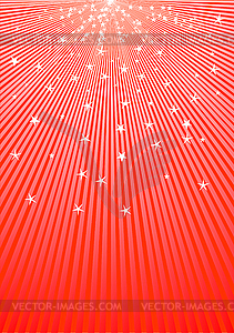Red abstract background - vector clip art