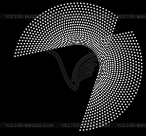 Background of circle - vector clipart / vector image
