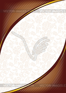 Seamless chocolate background - vector clip art