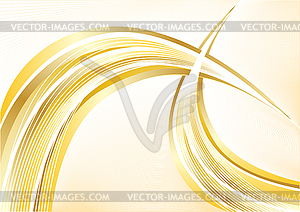 Gold abstract background - vector clipart
