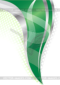 Abstract green background - color vector clipart