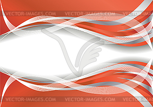 Abstract red background - vector clipart