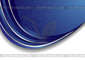 Bright blue background - royalty-free vector clipart