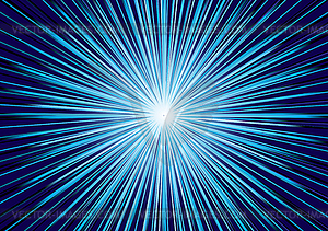 Abstract blue background - vector image