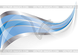 Abstract blue background - vector clipart