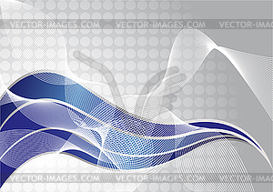 Abstract tech background - vector clipart