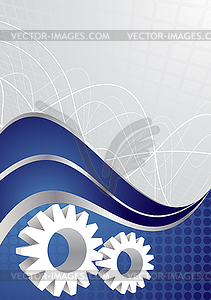 Tech background - vector image