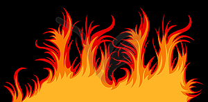 Fire - vector clip art