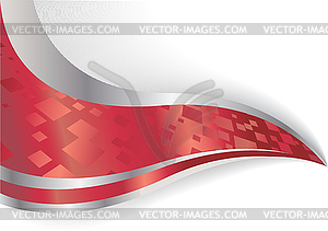 Abstract background in red color - vector image