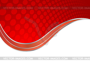 Vector abstract red background - vector image