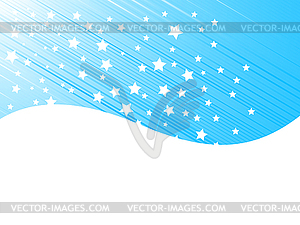 Abstract blue background - vector image