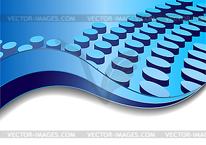 Background with circle - vector EPS clipart