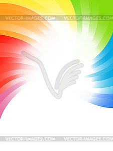 Rainbow background - vector image