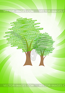 Green concept - vector image