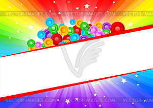 Colorful background - vector clip art