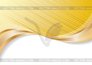 Abstract gold background - vector image