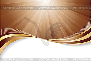 Chocolate background - royalty-free vector image