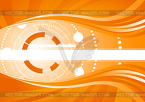 Abstract tech background - vector image