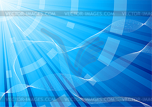 Blue background - vector clipart