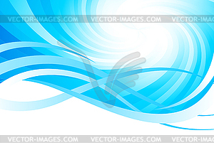 Abstract blue background - vector image