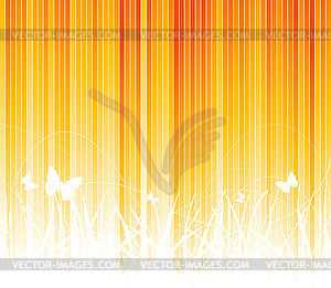 Sunny background - vector image