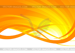 Abstract orange background - vector clip art