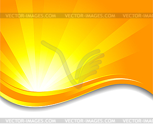 Sunny background - vector clip art