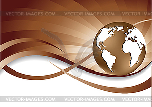 Business background - vector image