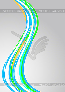 Abstract striped background - vector image