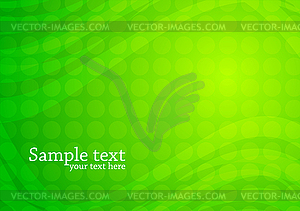 Green abstract background - vector clipart